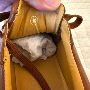 ACE Marks Brett Cognac Whitesole Dress Sneakers